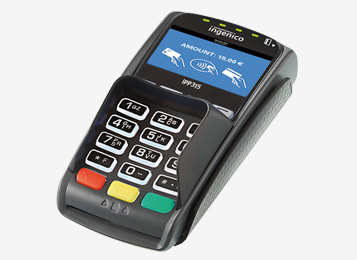 Terminal de paiement fixe sans contact avec clavier PIN